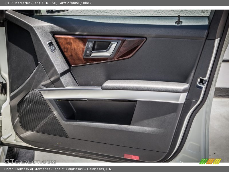Arctic White / Black 2012 Mercedes-Benz GLK 350