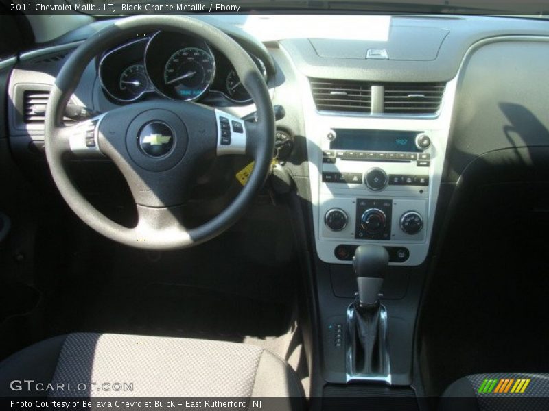 Black Granite Metallic / Ebony 2011 Chevrolet Malibu LT