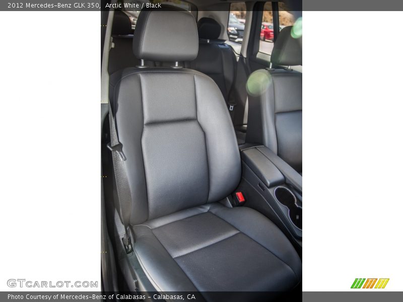 Arctic White / Black 2012 Mercedes-Benz GLK 350