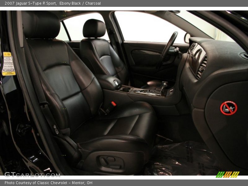 Ebony Black / Charcoal 2007 Jaguar S-Type R Sport