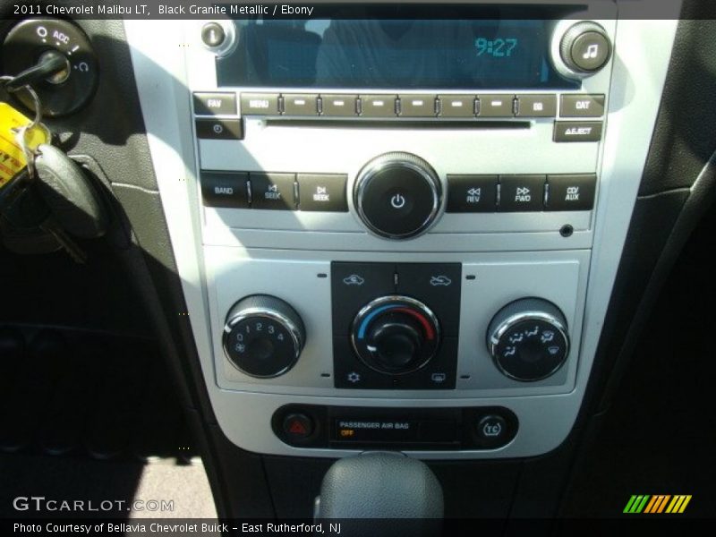 Black Granite Metallic / Ebony 2011 Chevrolet Malibu LT