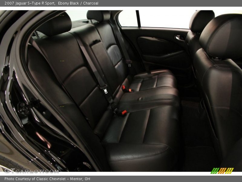 Ebony Black / Charcoal 2007 Jaguar S-Type R Sport