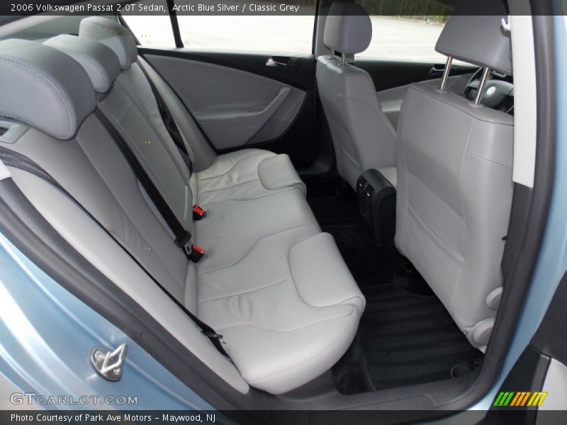 Rear Seat of 2006 Passat 2.0T Sedan