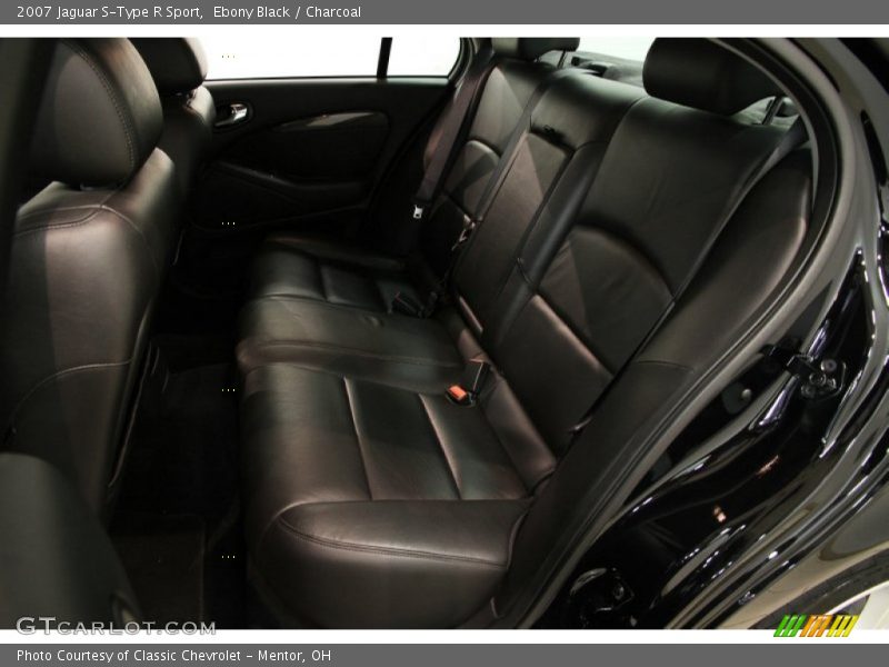 Ebony Black / Charcoal 2007 Jaguar S-Type R Sport