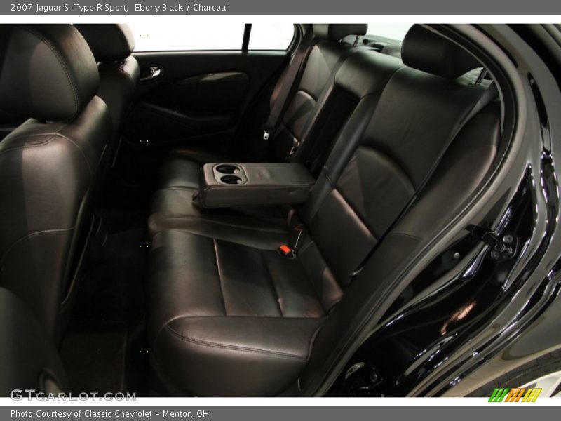 Ebony Black / Charcoal 2007 Jaguar S-Type R Sport