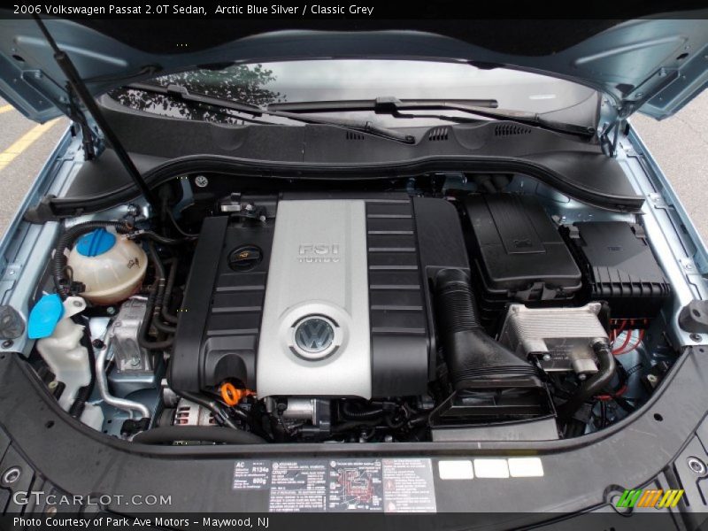 2006 Passat 2.0T Sedan Engine - 2.0L DOHC 16V Turbocharged 4 Cylinder