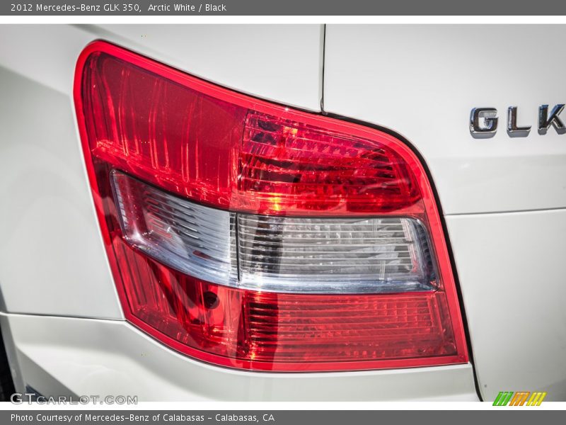 Arctic White / Black 2012 Mercedes-Benz GLK 350
