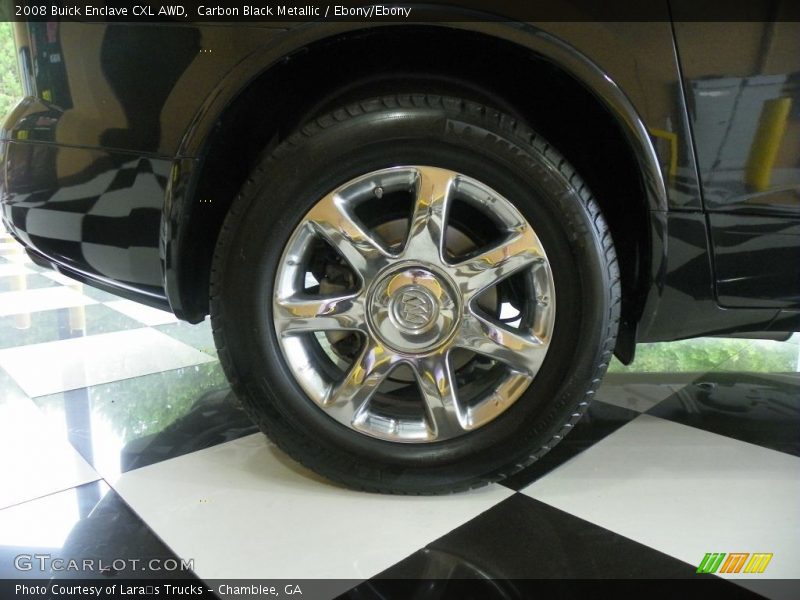 Carbon Black Metallic / Ebony/Ebony 2008 Buick Enclave CXL AWD
