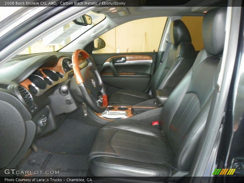 Carbon Black Metallic / Ebony/Ebony 2008 Buick Enclave CXL AWD