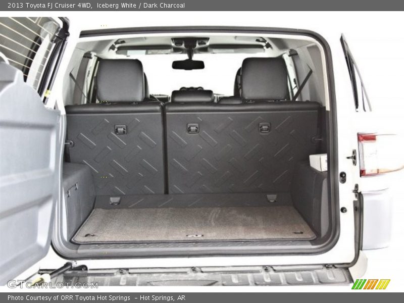 Iceberg White / Dark Charcoal 2013 Toyota FJ Cruiser 4WD