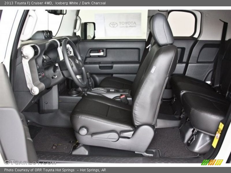 Iceberg White / Dark Charcoal 2013 Toyota FJ Cruiser 4WD