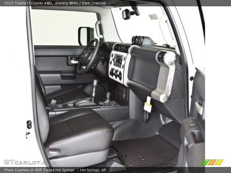 Iceberg White / Dark Charcoal 2013 Toyota FJ Cruiser 4WD