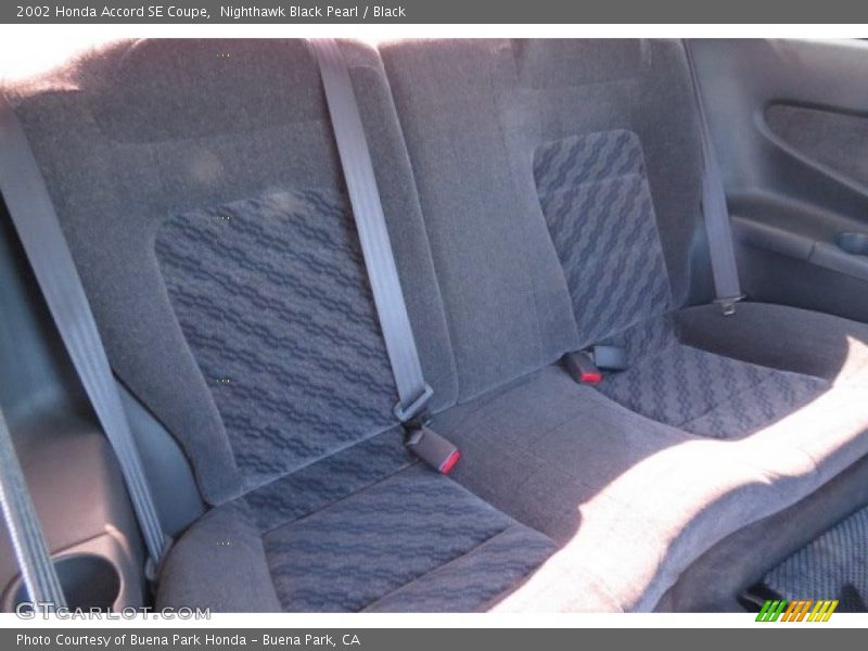 Nighthawk Black Pearl / Black 2002 Honda Accord SE Coupe