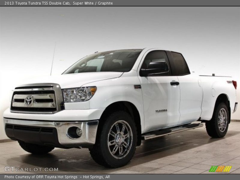 Super White / Graphite 2013 Toyota Tundra TSS Double Cab
