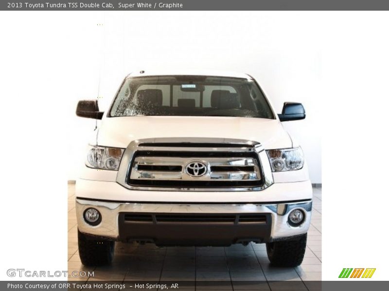 Super White / Graphite 2013 Toyota Tundra TSS Double Cab