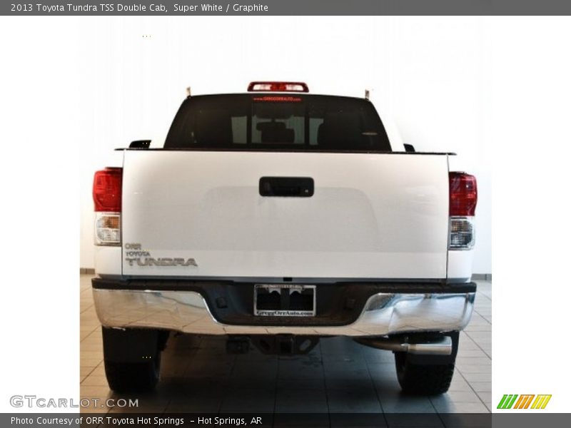 Super White / Graphite 2013 Toyota Tundra TSS Double Cab