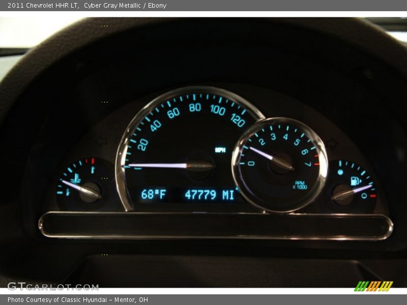 Cyber Gray Metallic / Ebony 2011 Chevrolet HHR LT
