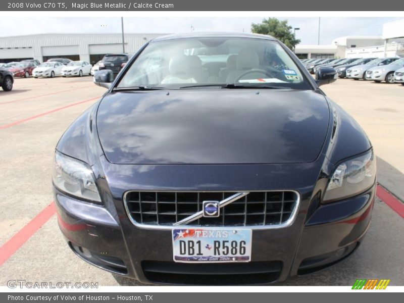 Magic Blue Metallic / Calcite Cream 2008 Volvo C70 T5