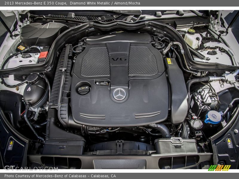 Diamond White Metallic / Almond/Mocha 2013 Mercedes-Benz E 350 Coupe