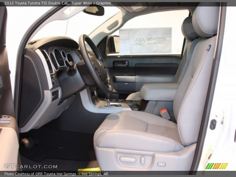 Super White / Graphite 2013 Toyota Tundra TSS Double Cab