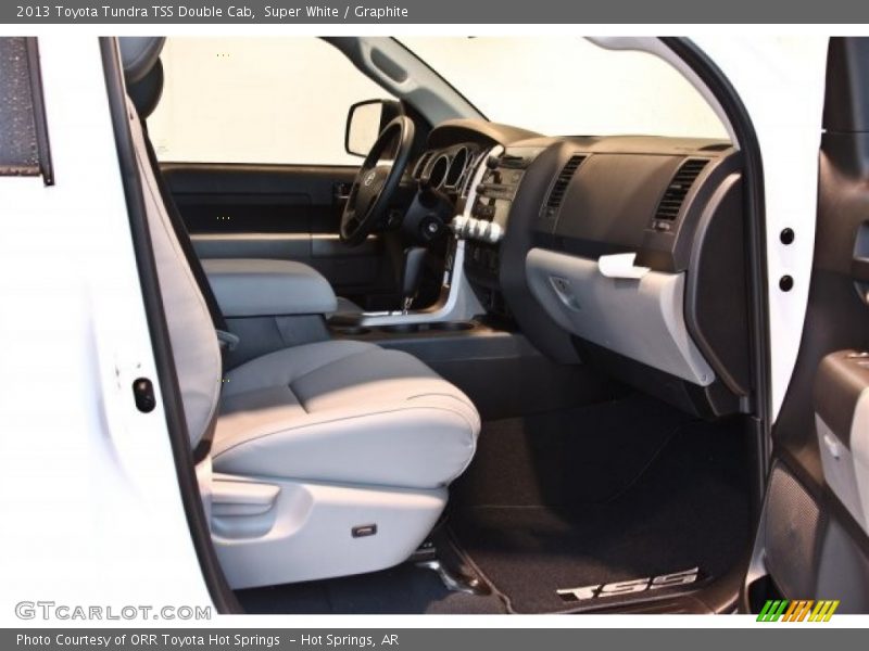 Super White / Graphite 2013 Toyota Tundra TSS Double Cab