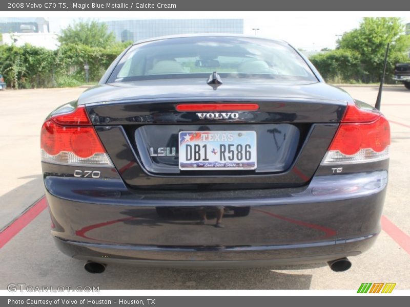 Magic Blue Metallic / Calcite Cream 2008 Volvo C70 T5