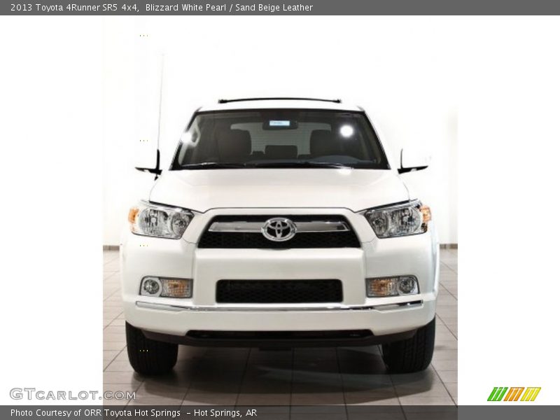 Blizzard White Pearl / Sand Beige Leather 2013 Toyota 4Runner SR5 4x4
