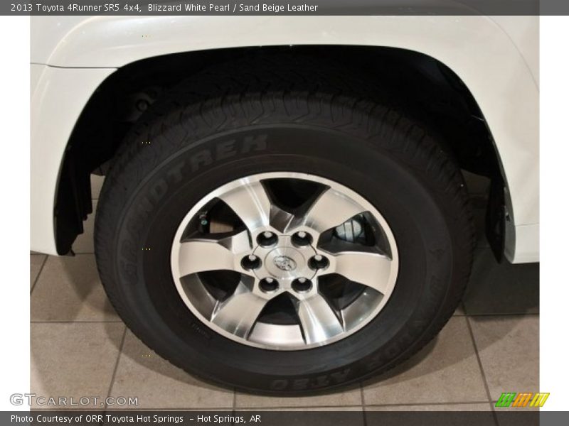 Blizzard White Pearl / Sand Beige Leather 2013 Toyota 4Runner SR5 4x4