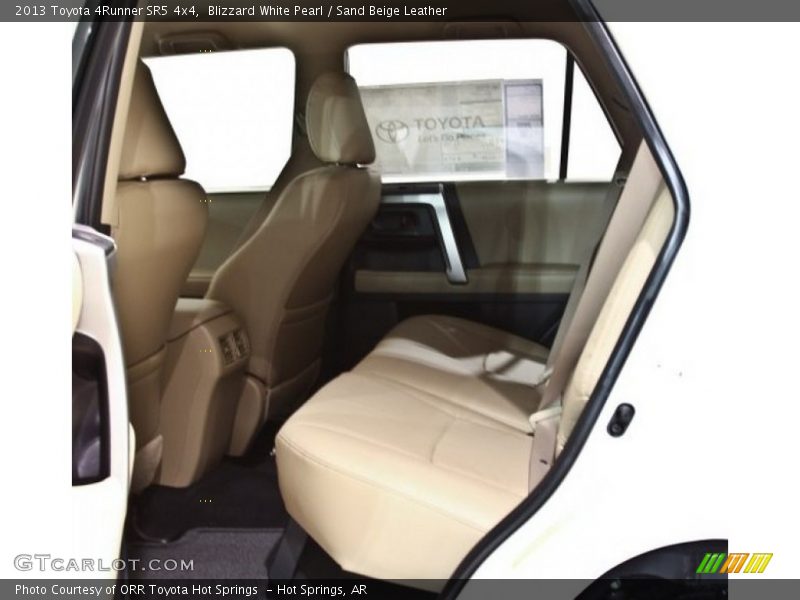 Blizzard White Pearl / Sand Beige Leather 2013 Toyota 4Runner SR5 4x4