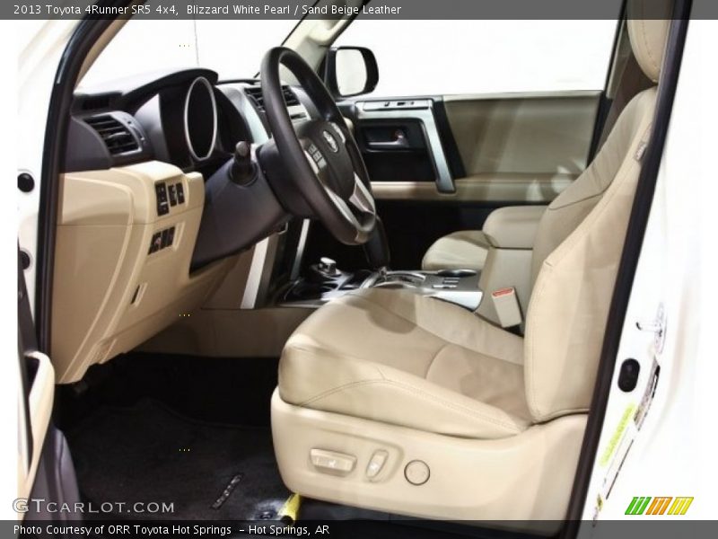 Blizzard White Pearl / Sand Beige Leather 2013 Toyota 4Runner SR5 4x4