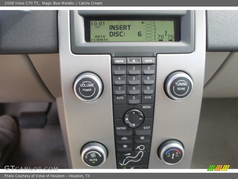 Magic Blue Metallic / Calcite Cream 2008 Volvo C70 T5