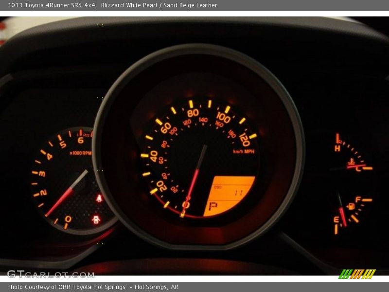 Blizzard White Pearl / Sand Beige Leather 2013 Toyota 4Runner SR5 4x4