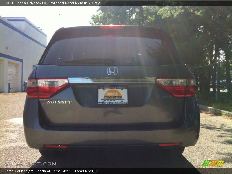 Polished Metal Metallic / Gray 2011 Honda Odyssey EX
