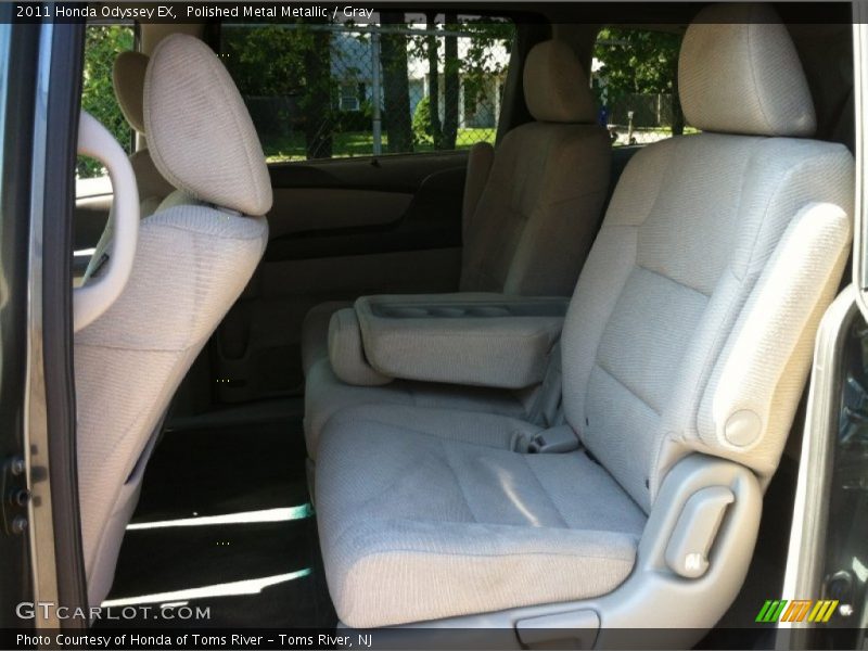 Polished Metal Metallic / Gray 2011 Honda Odyssey EX
