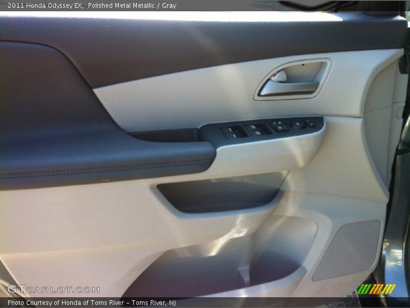 Polished Metal Metallic / Gray 2011 Honda Odyssey EX
