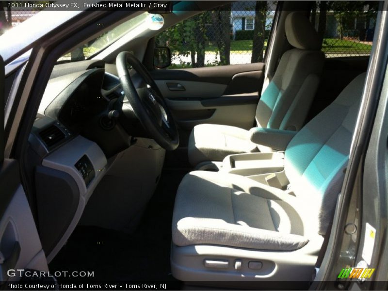 Polished Metal Metallic / Gray 2011 Honda Odyssey EX