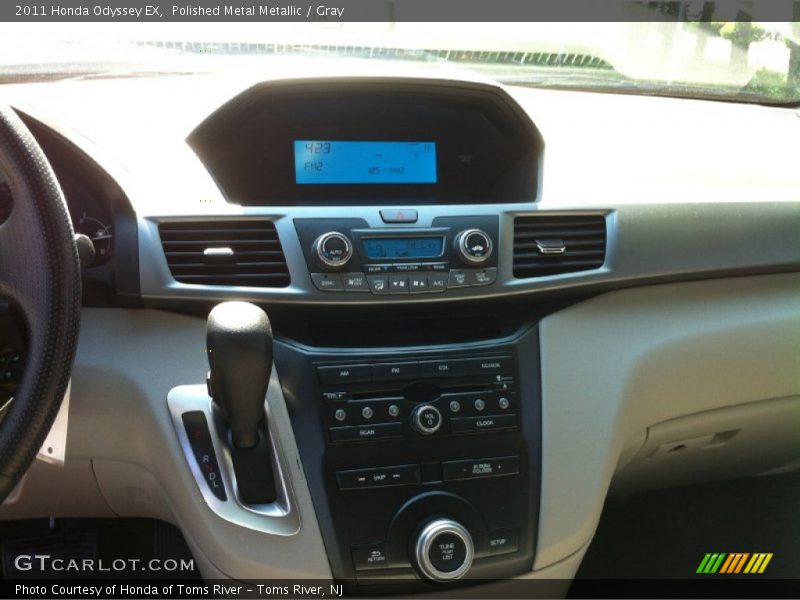 Polished Metal Metallic / Gray 2011 Honda Odyssey EX