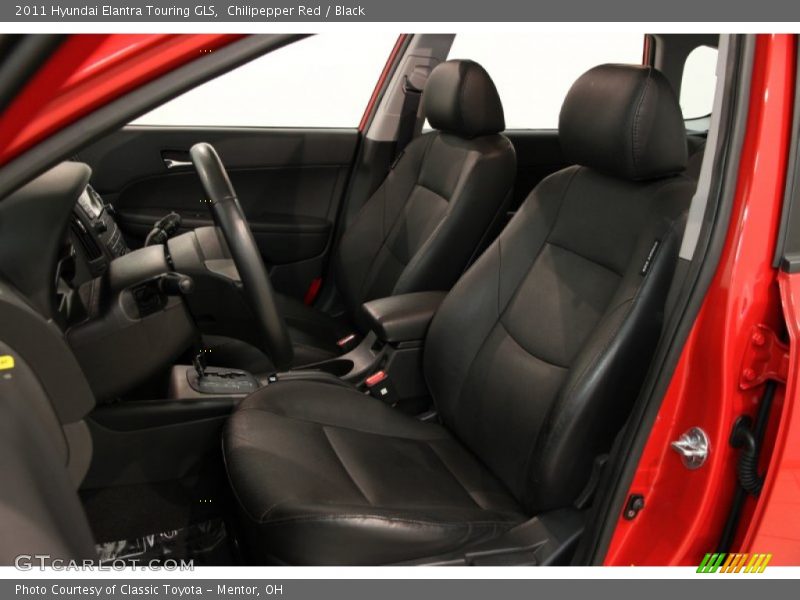 Chilipepper Red / Black 2011 Hyundai Elantra Touring GLS