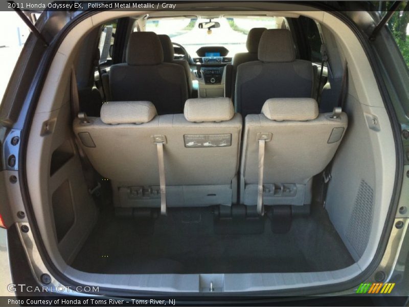 Polished Metal Metallic / Gray 2011 Honda Odyssey EX