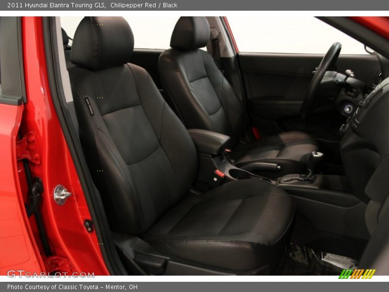 Chilipepper Red / Black 2011 Hyundai Elantra Touring GLS