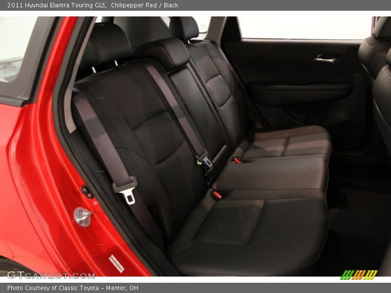 Chilipepper Red / Black 2011 Hyundai Elantra Touring GLS