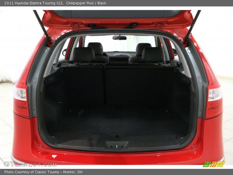 Chilipepper Red / Black 2011 Hyundai Elantra Touring GLS