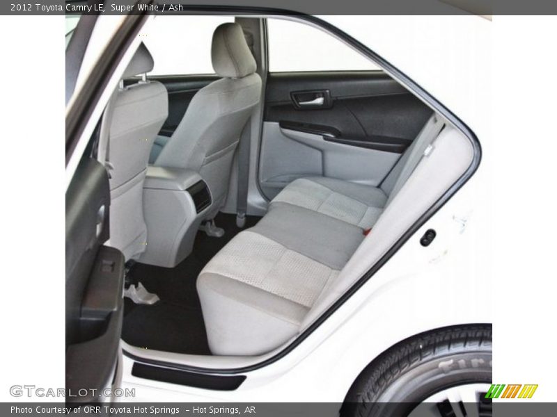Super White / Ash 2012 Toyota Camry LE