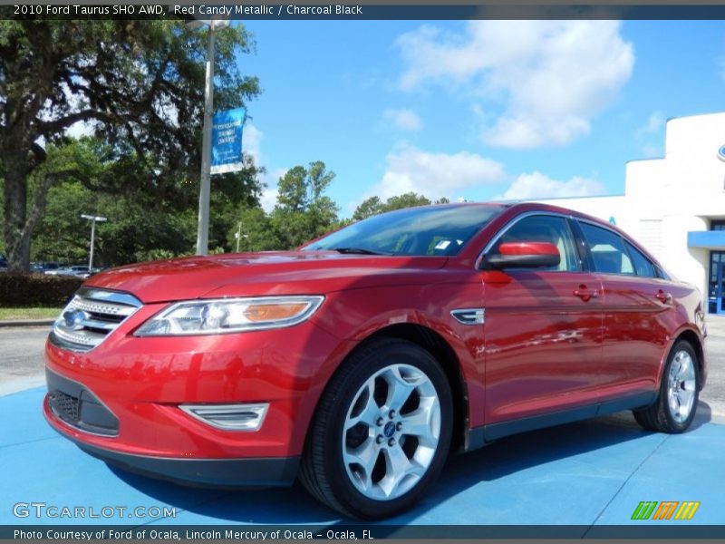 Front 3/4 View of 2010 Taurus SHO AWD