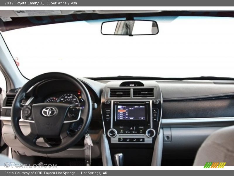 Super White / Ash 2012 Toyota Camry LE