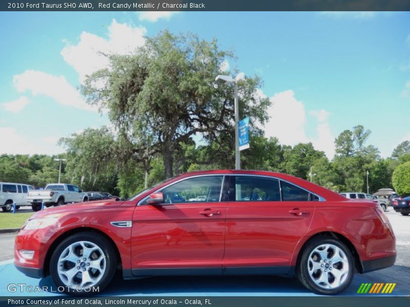  2010 Taurus SHO AWD Red Candy Metallic