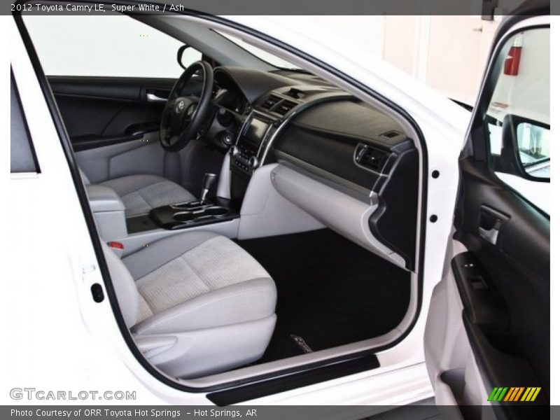 Super White / Ash 2012 Toyota Camry LE