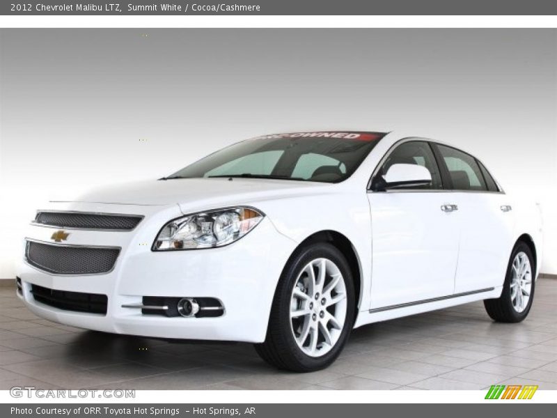 Front 3/4 View of 2012 Malibu LTZ