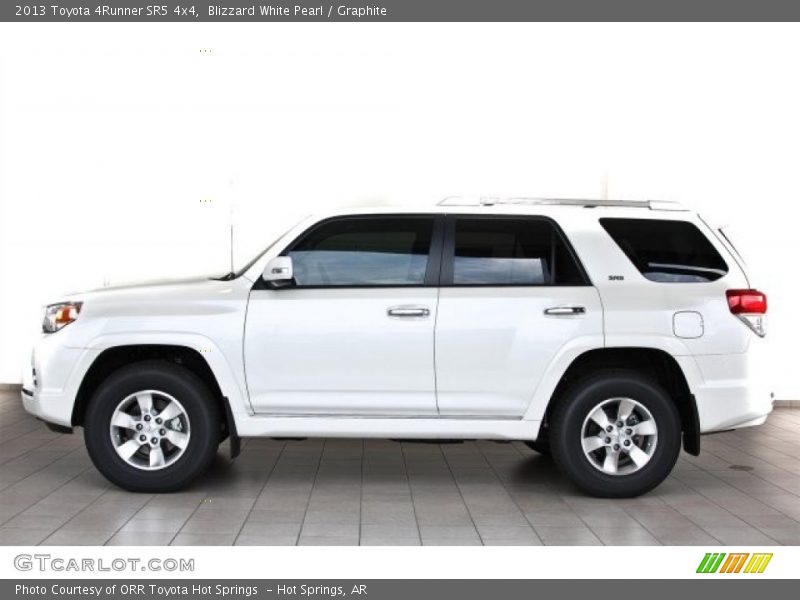 Blizzard White Pearl / Graphite 2013 Toyota 4Runner SR5 4x4