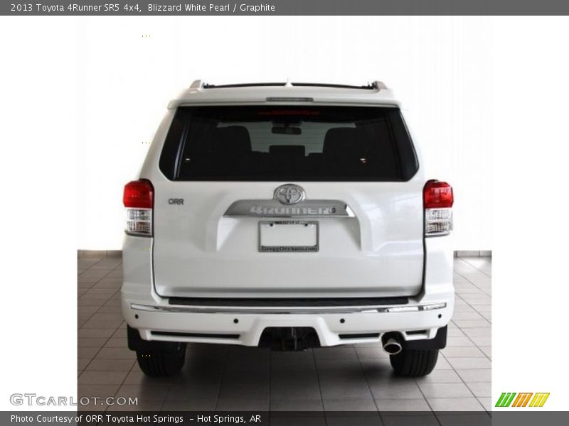 Blizzard White Pearl / Graphite 2013 Toyota 4Runner SR5 4x4